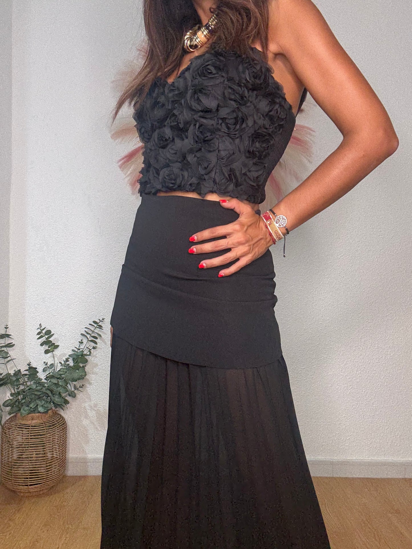 FALDA PLISADA CARRIE (varios colores)