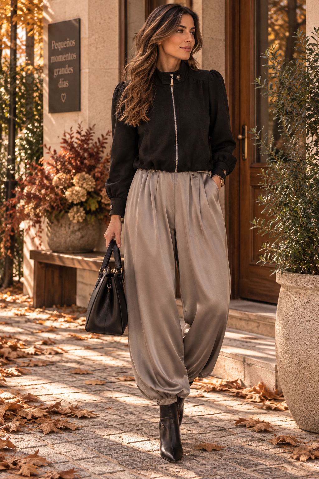 CHAQUETA/BOMBER black