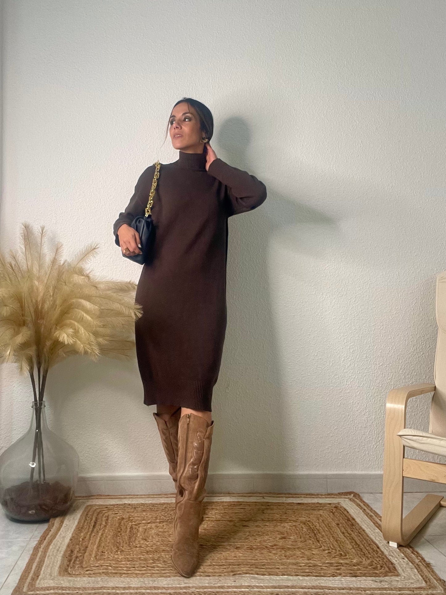 VESTIDO TOSCANA chocolat edition