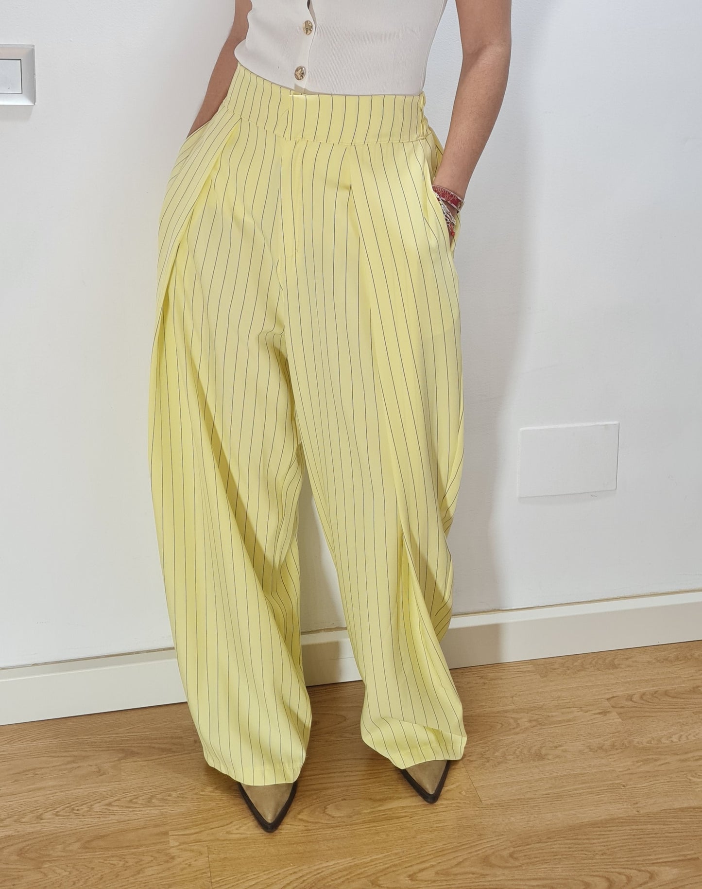 PANTALÓN PINSTRIPE LIMÓN