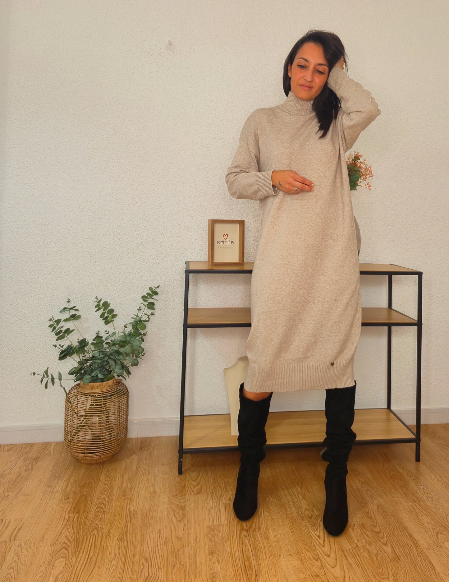 VESTIDO TOSCANA beige edition