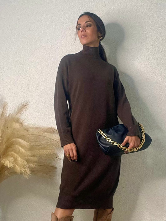 VESTIDO TOSCANA chocolat edition