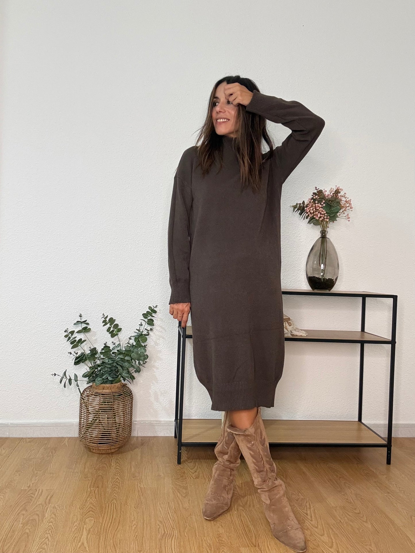 VESTIDO TOSCANA chocolat edition