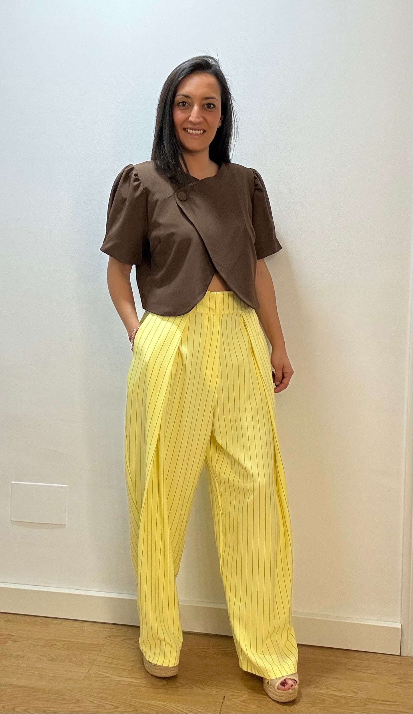 PANTALÓN PINSTRIPE LIMÓN