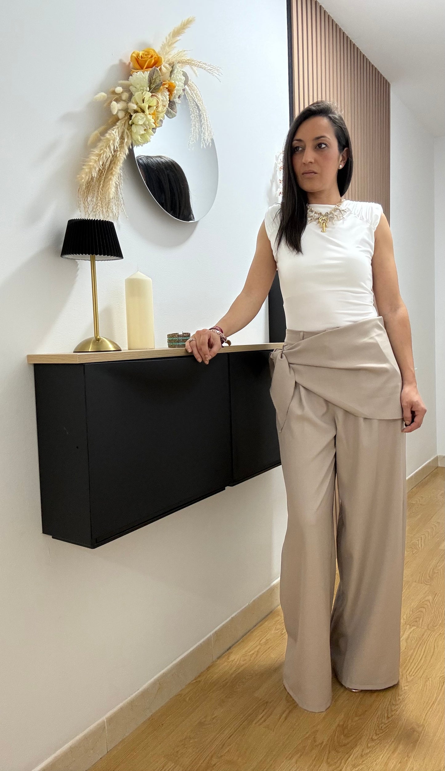 PANTALÓN+ PAÑUELO brisa