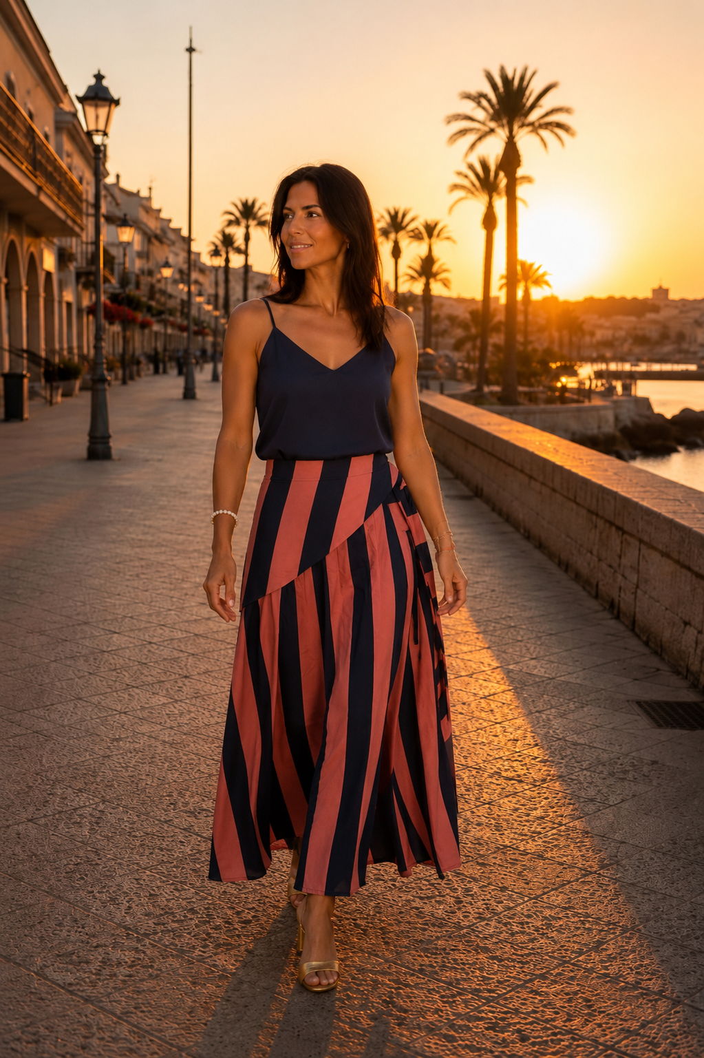 FALDA brisa Coral