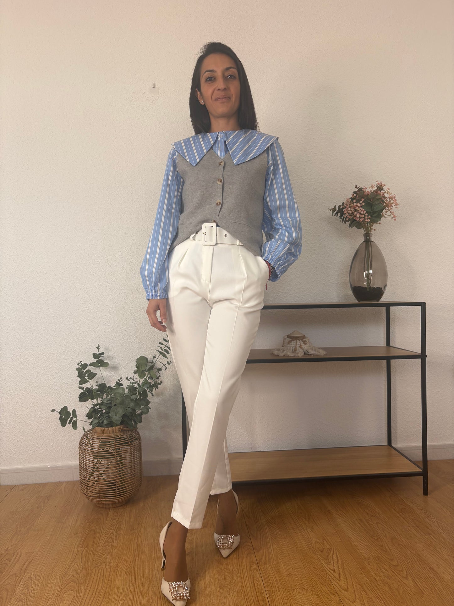 CHALECO MILANO PUNTO grey edition