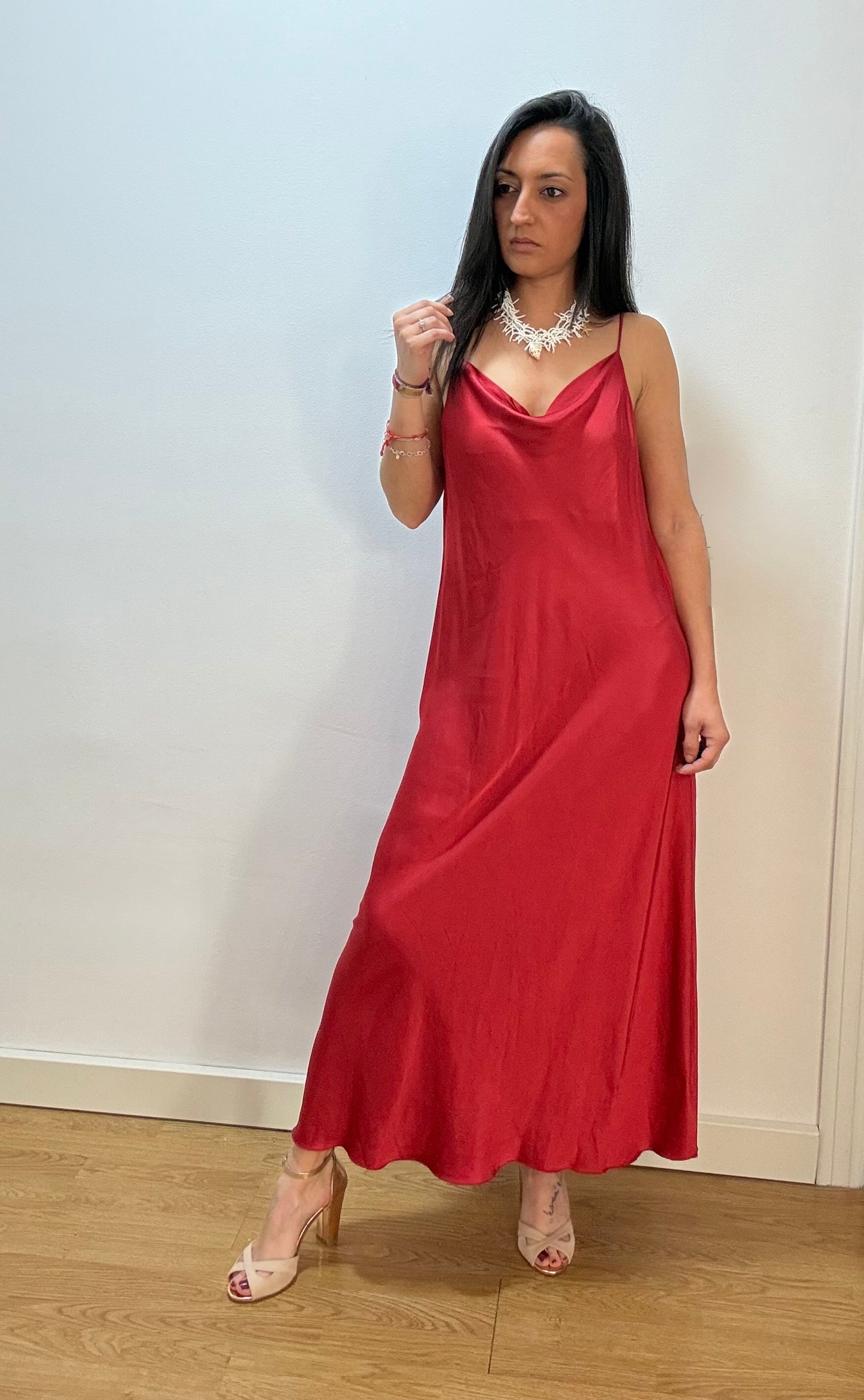 VESTIDO seda