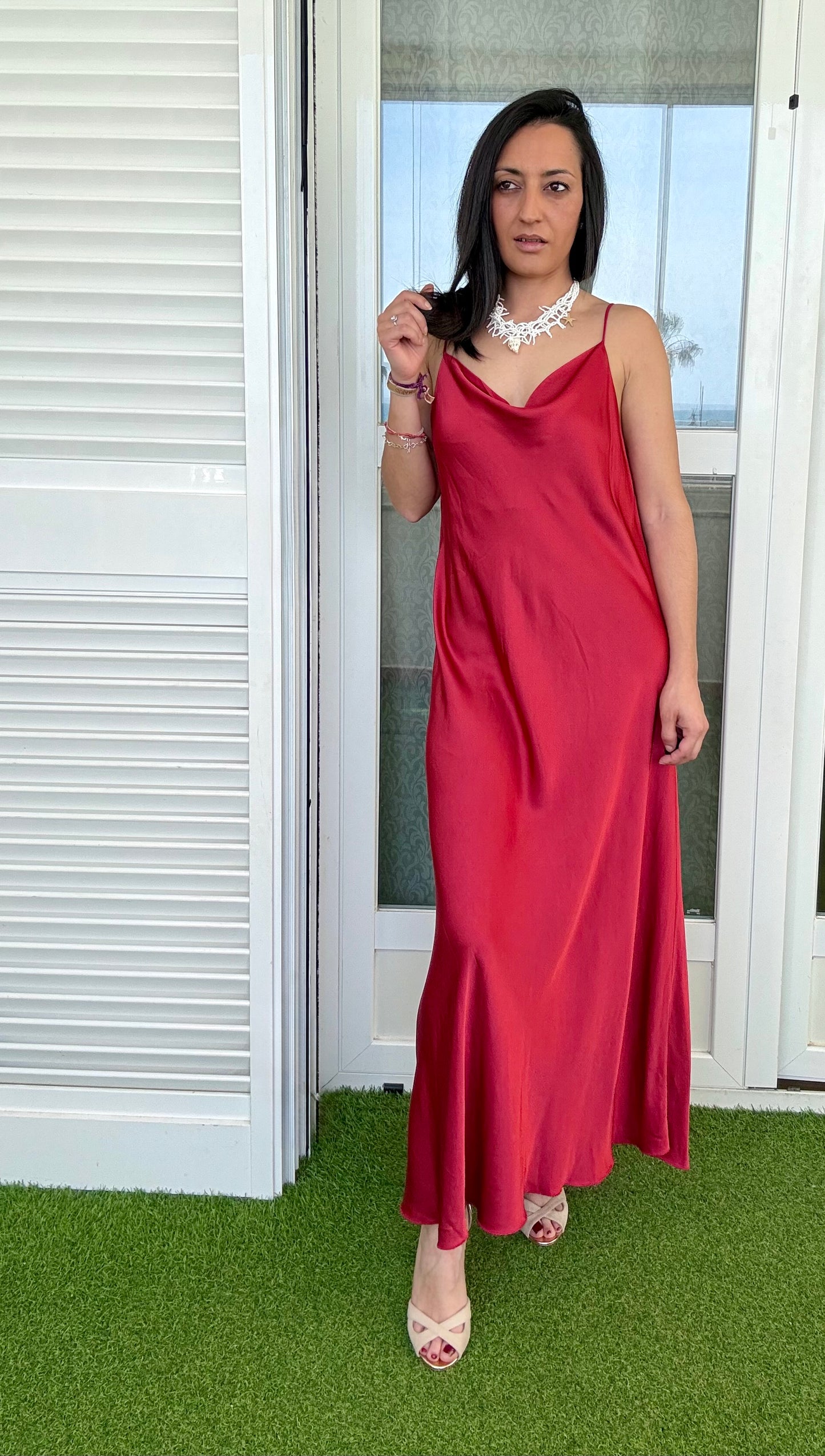 VESTIDO seda