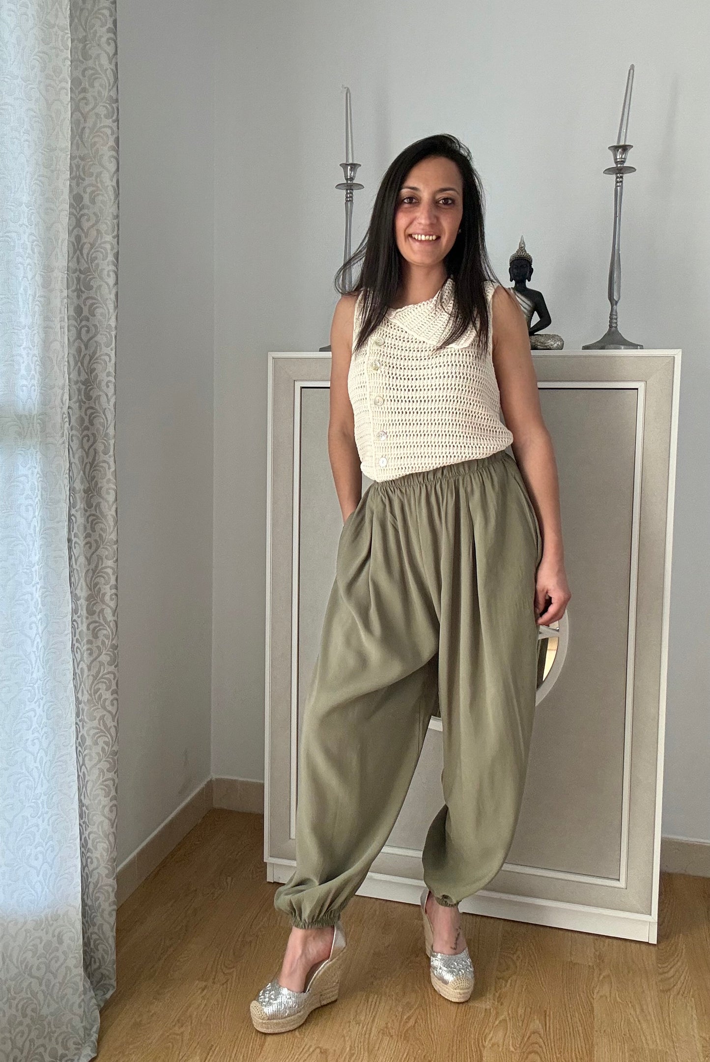 PANTALÓN BOMBELLA (green)