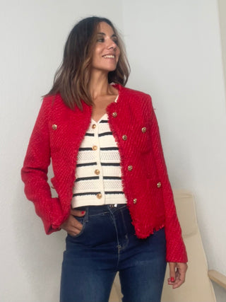 CHAQUETA TWEED