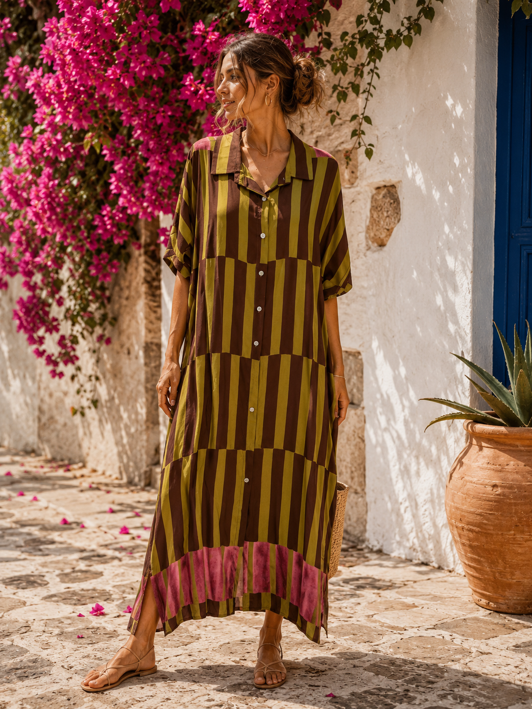 VESTIDO camisero