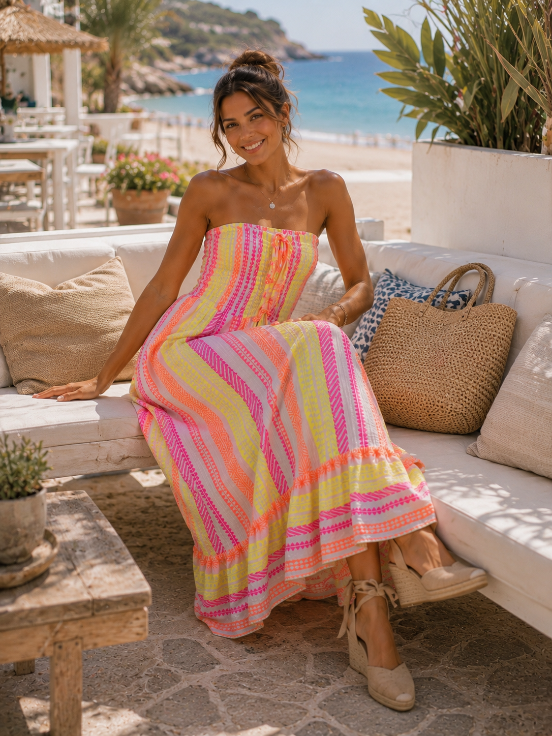 VESTIDO Ibiza sunset