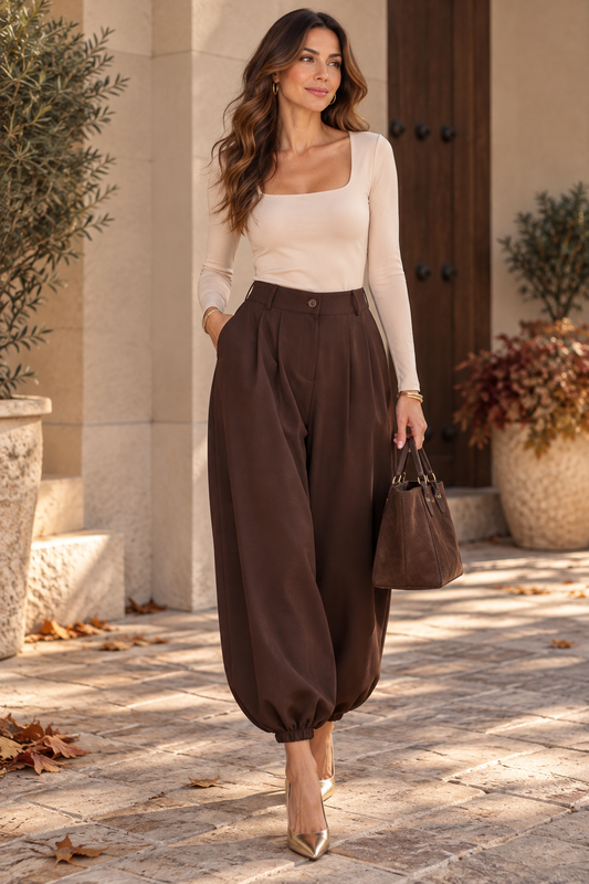 TOP basic beige