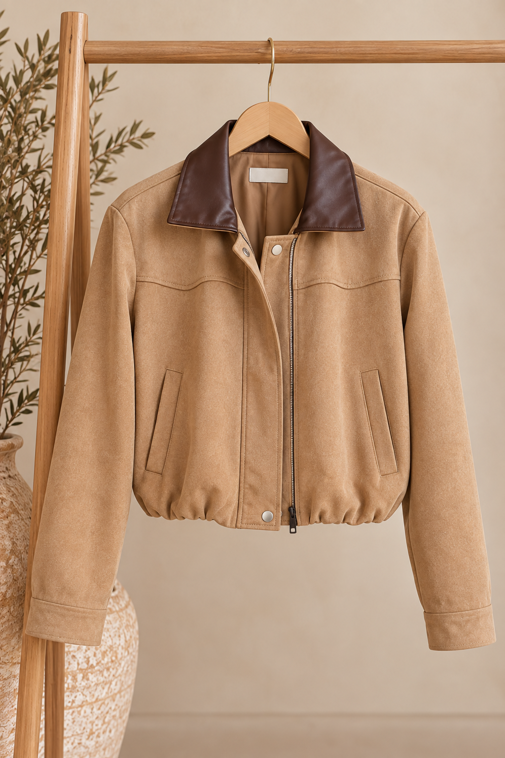CHAQUETA/BOMBEE camel