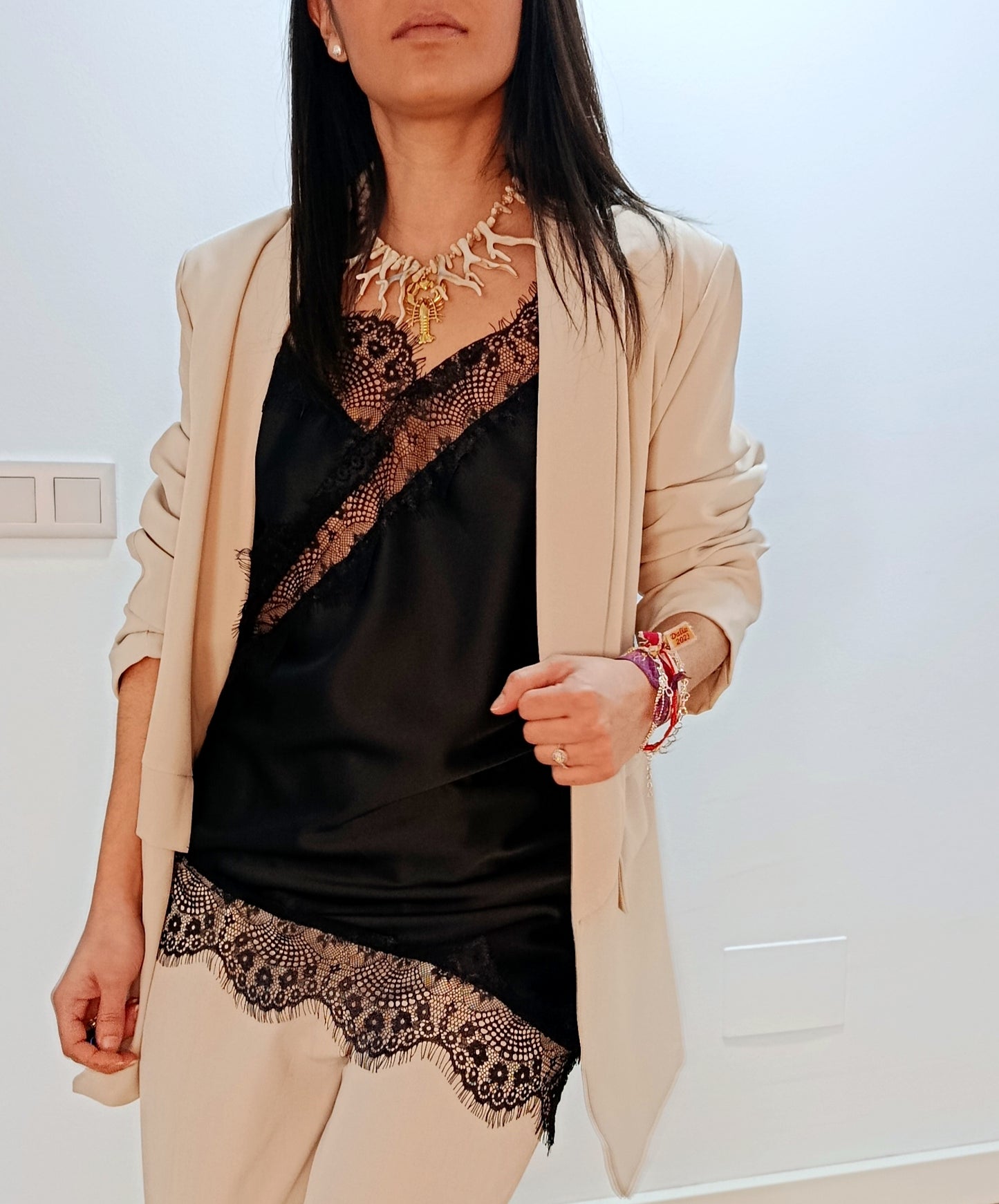 TOP LENCERO SATINADO