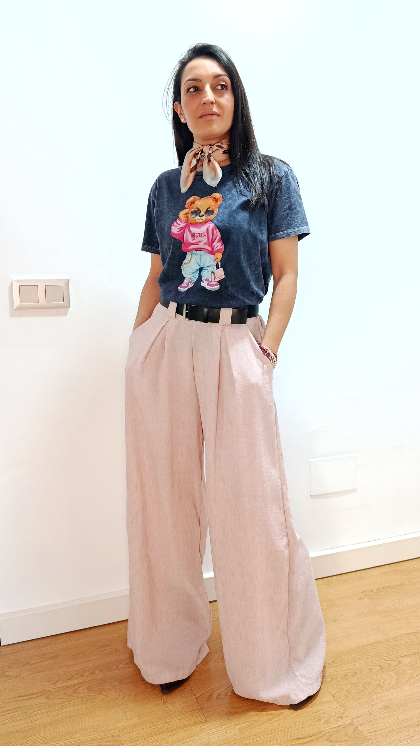 PANTALÓN PALAZZO pink edition