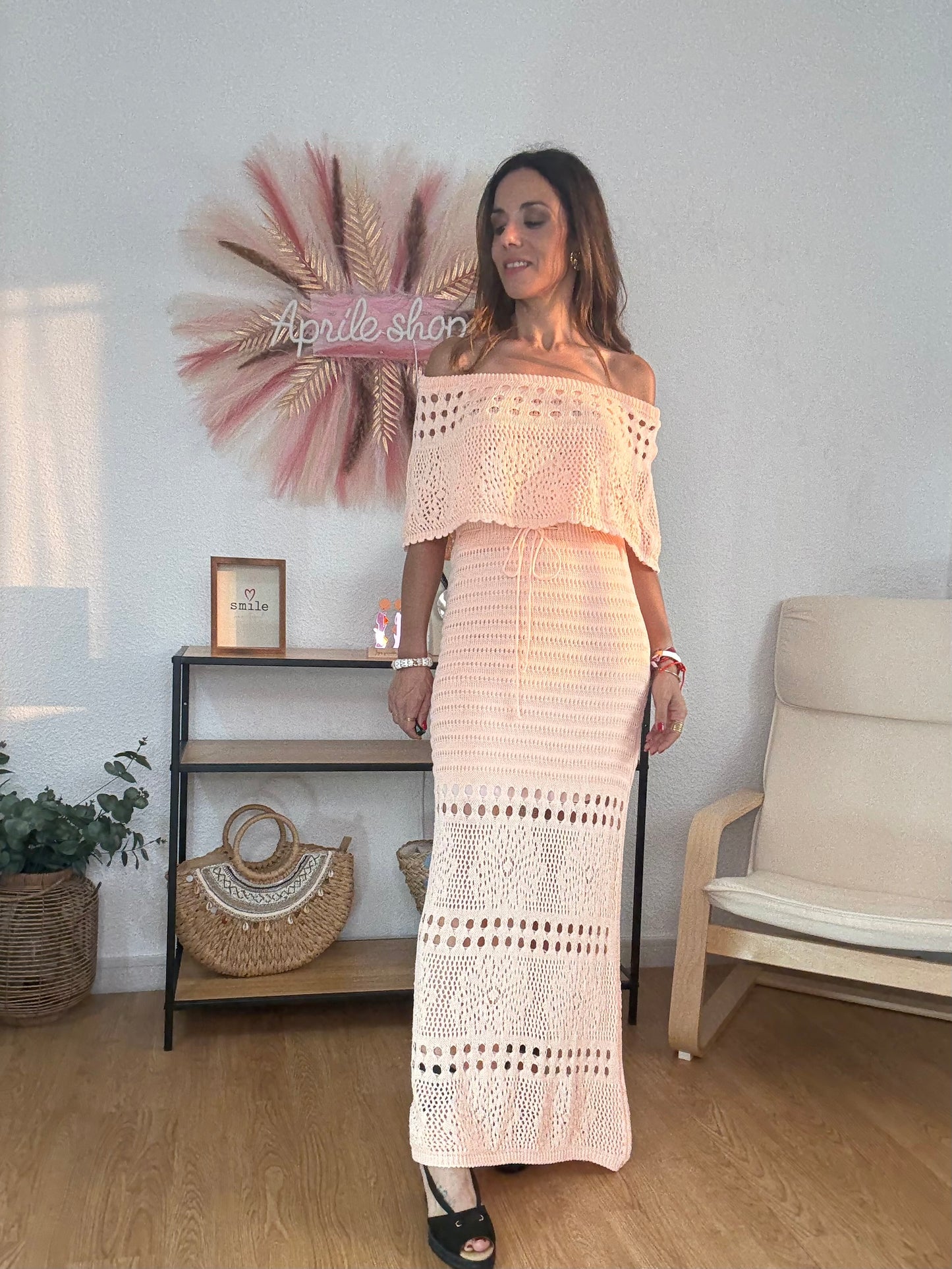 VESTIDO SORRENTO salmon edition
