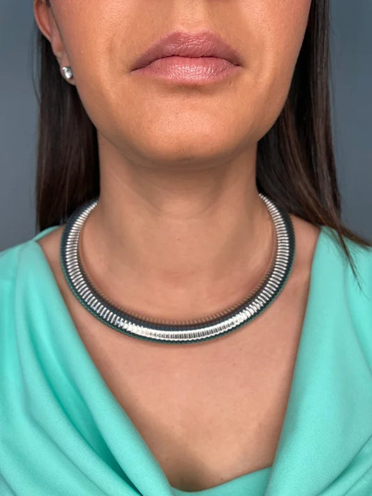 CHOKER AFRICA PLATA