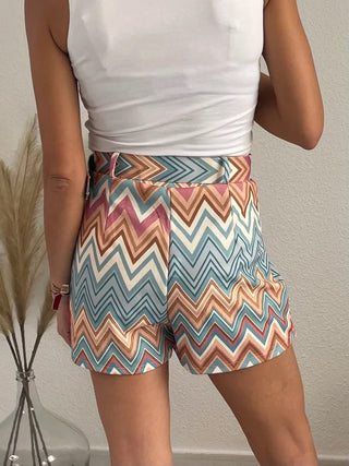 FALDA PANTALÓN PRINT AZTECA