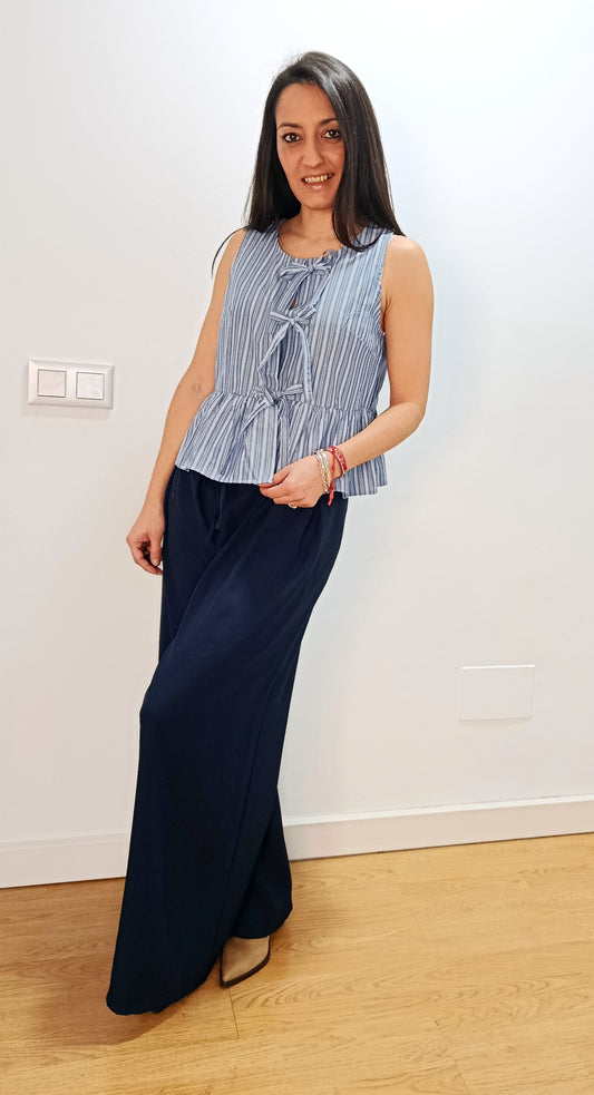 TOP PEPLUM "Marina"