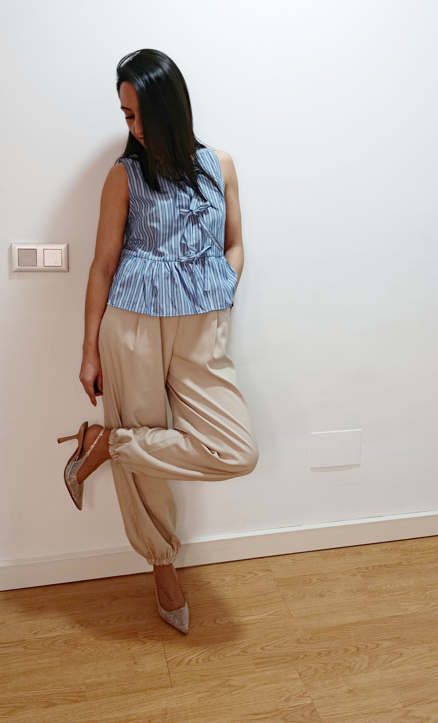TOP PEPLUM "Marina"