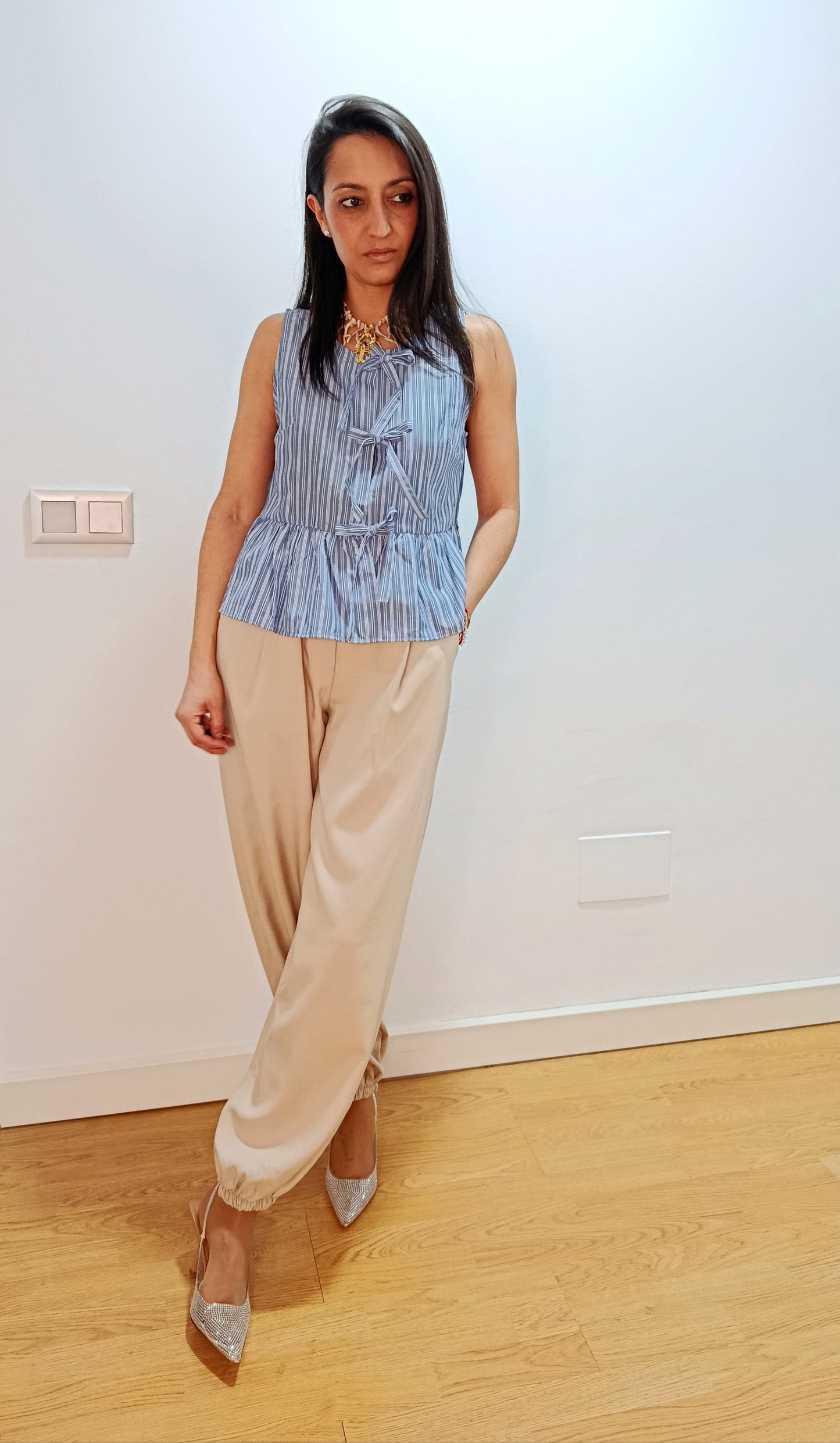 TOP PEPLUM "Marina"