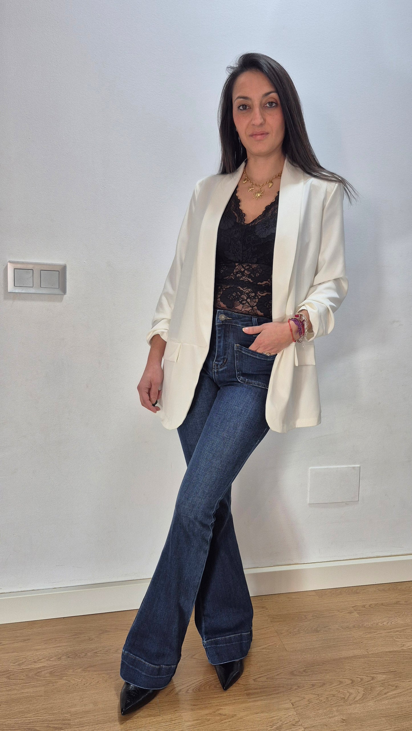 BRALETTE LENCERO Negro