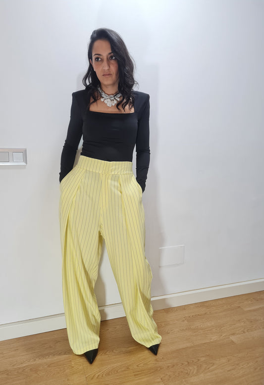 PANTALÓN PINSTRIPE LIMÓN
