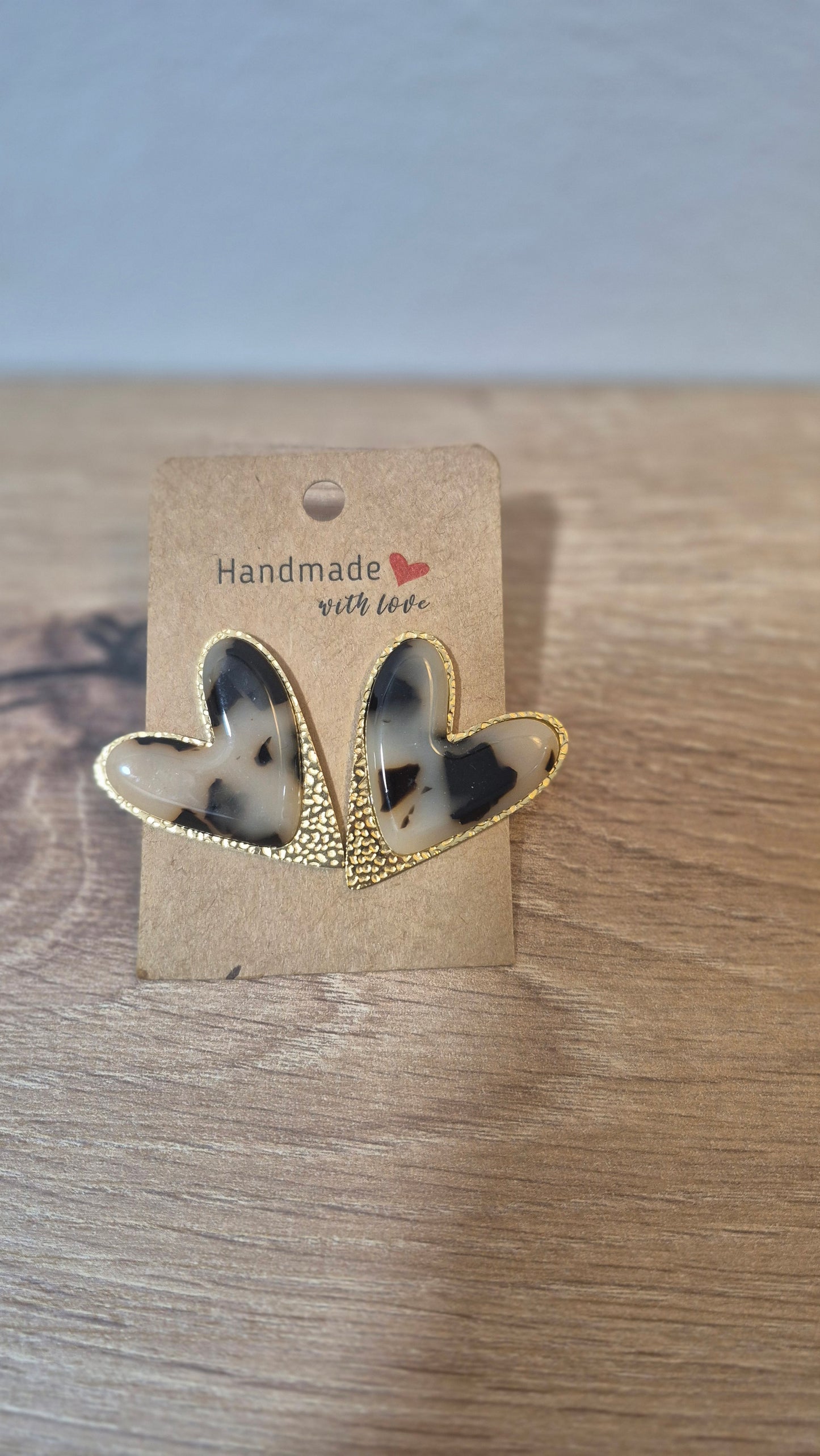 PENDIENTES ANIMAL PRINT