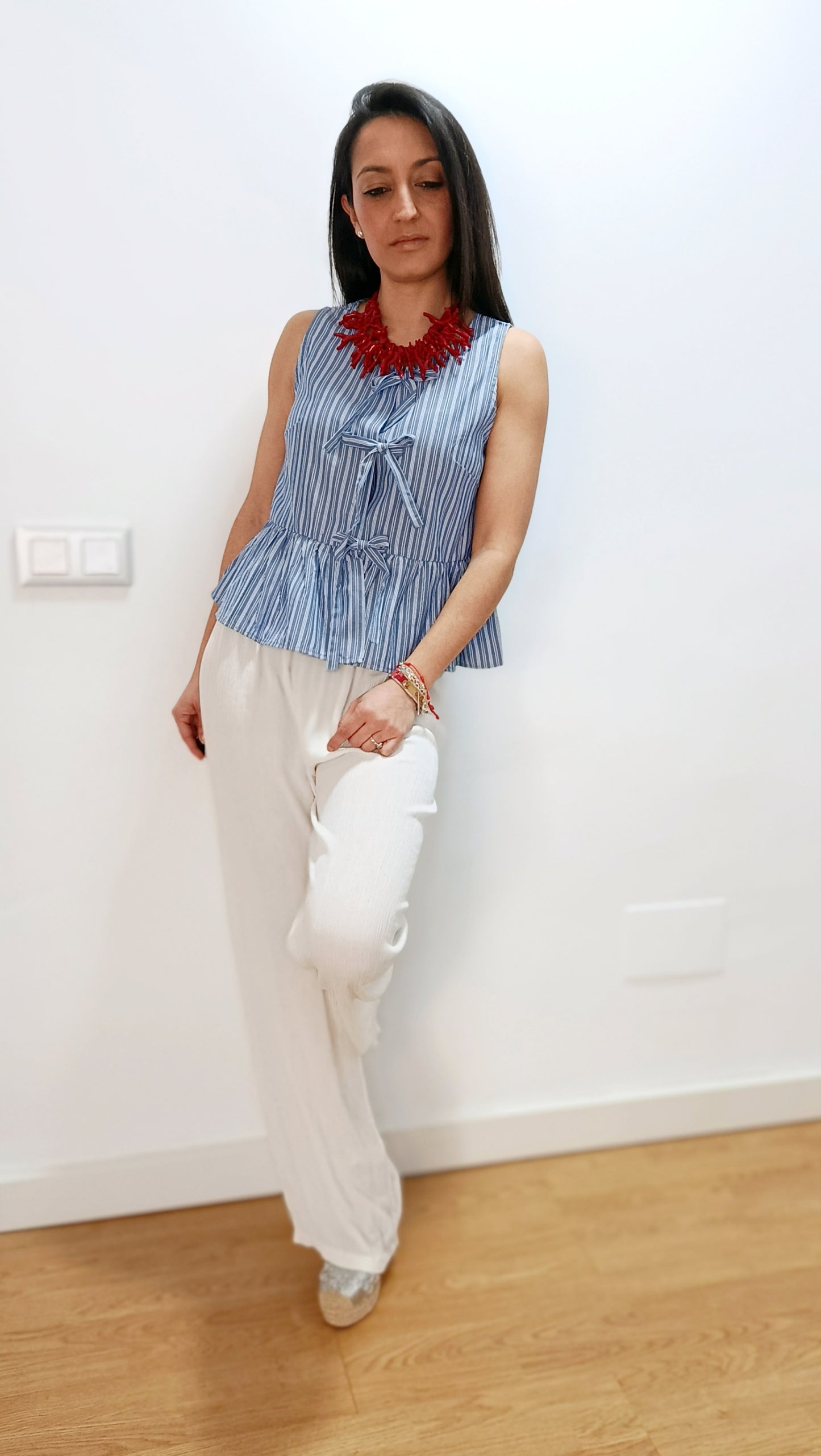 TOP PEPLUM "Marina"