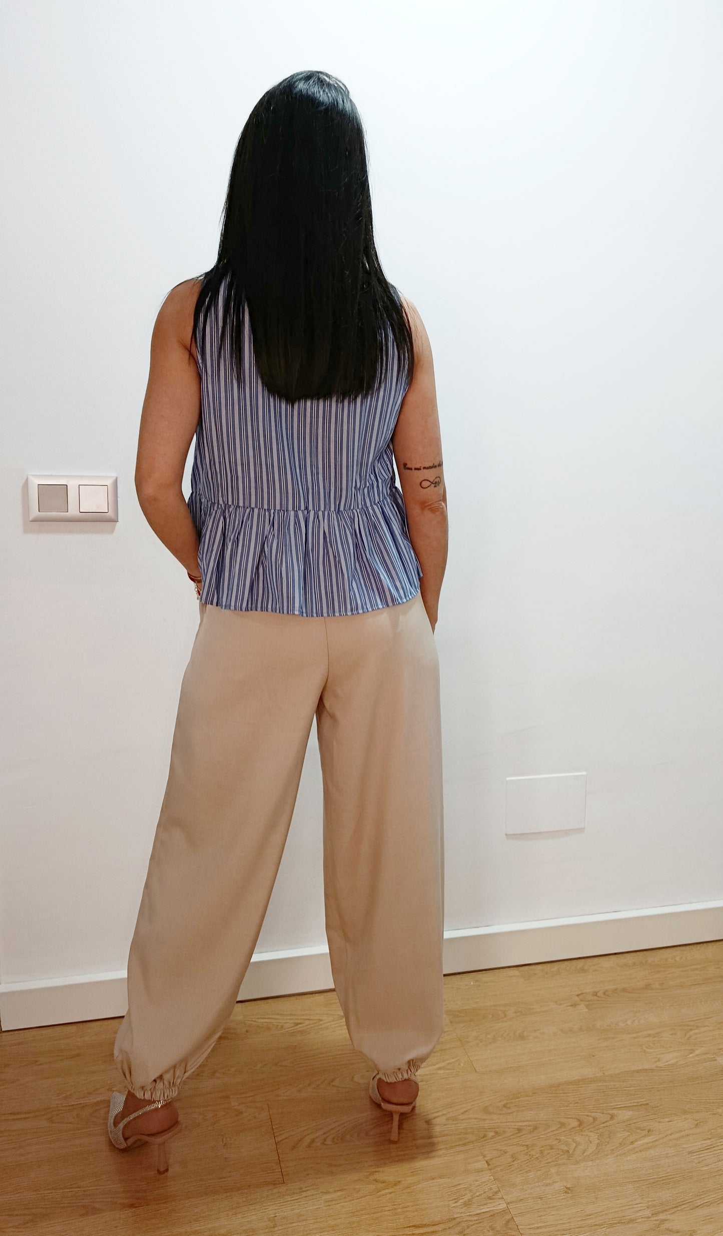 TOP PEPLUM "Marina"
